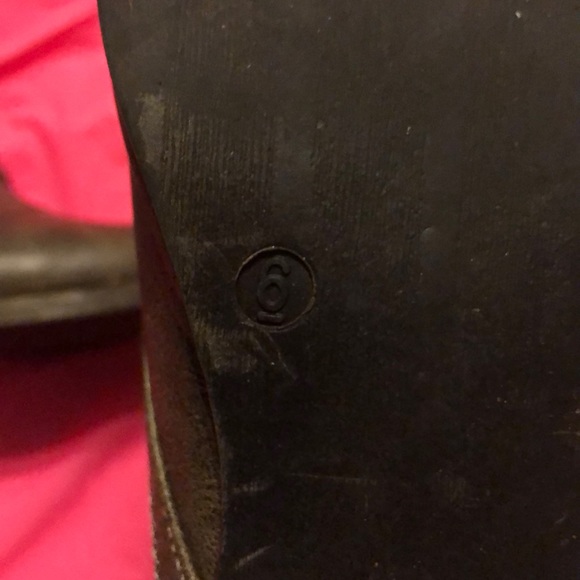 Charlotte Russe Size 6 Lace Up Boots with Zipper - Picture 5 of 5